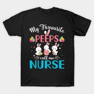 My Favorite Peeps Call Me Nurse T-Shirt